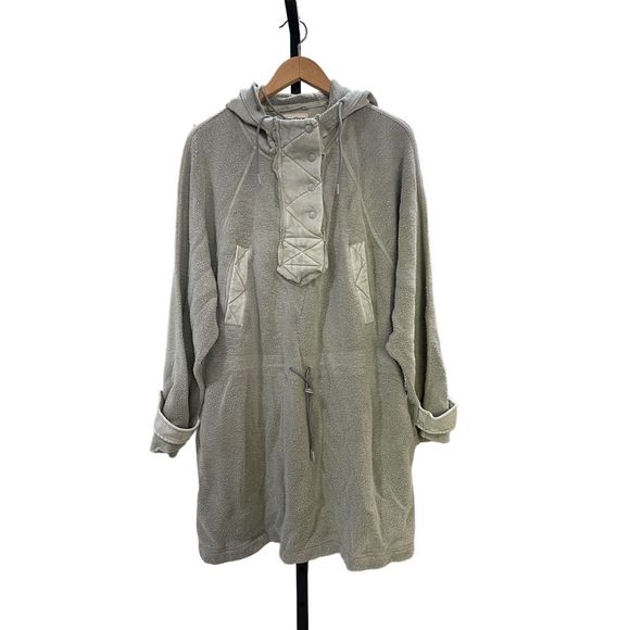 Free People Jacket Hood Pullover Sadie Surplus Knit We The Free Stone sz… - Picture 3 of 6